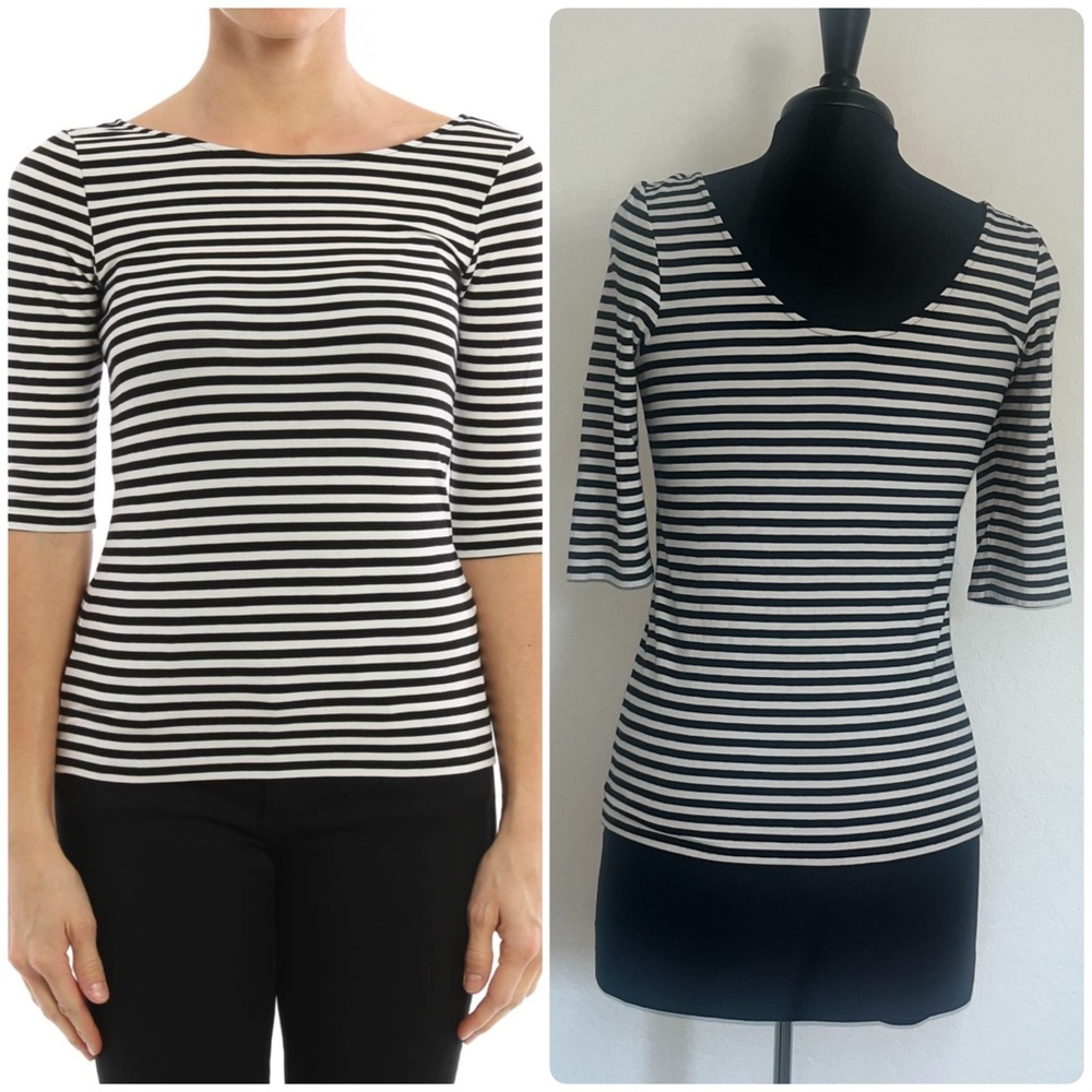 Theory Striped Top